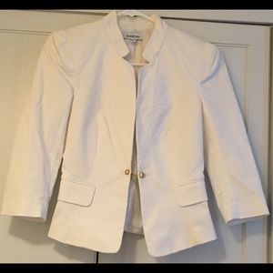 White blazer